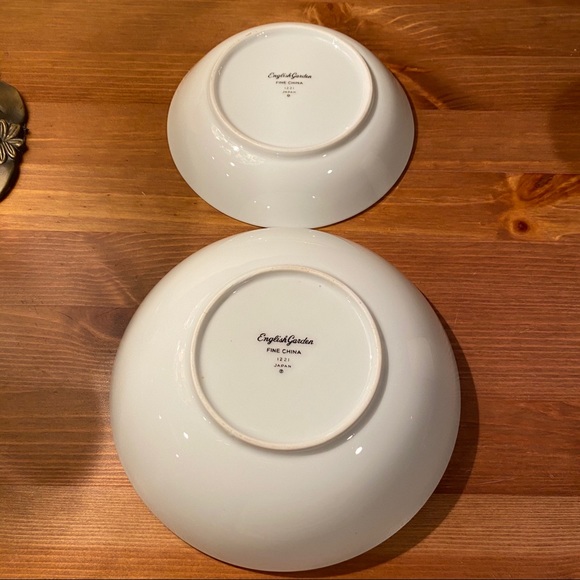 2 Bowls English Garden Fine China Japan - Picture 3 of 3